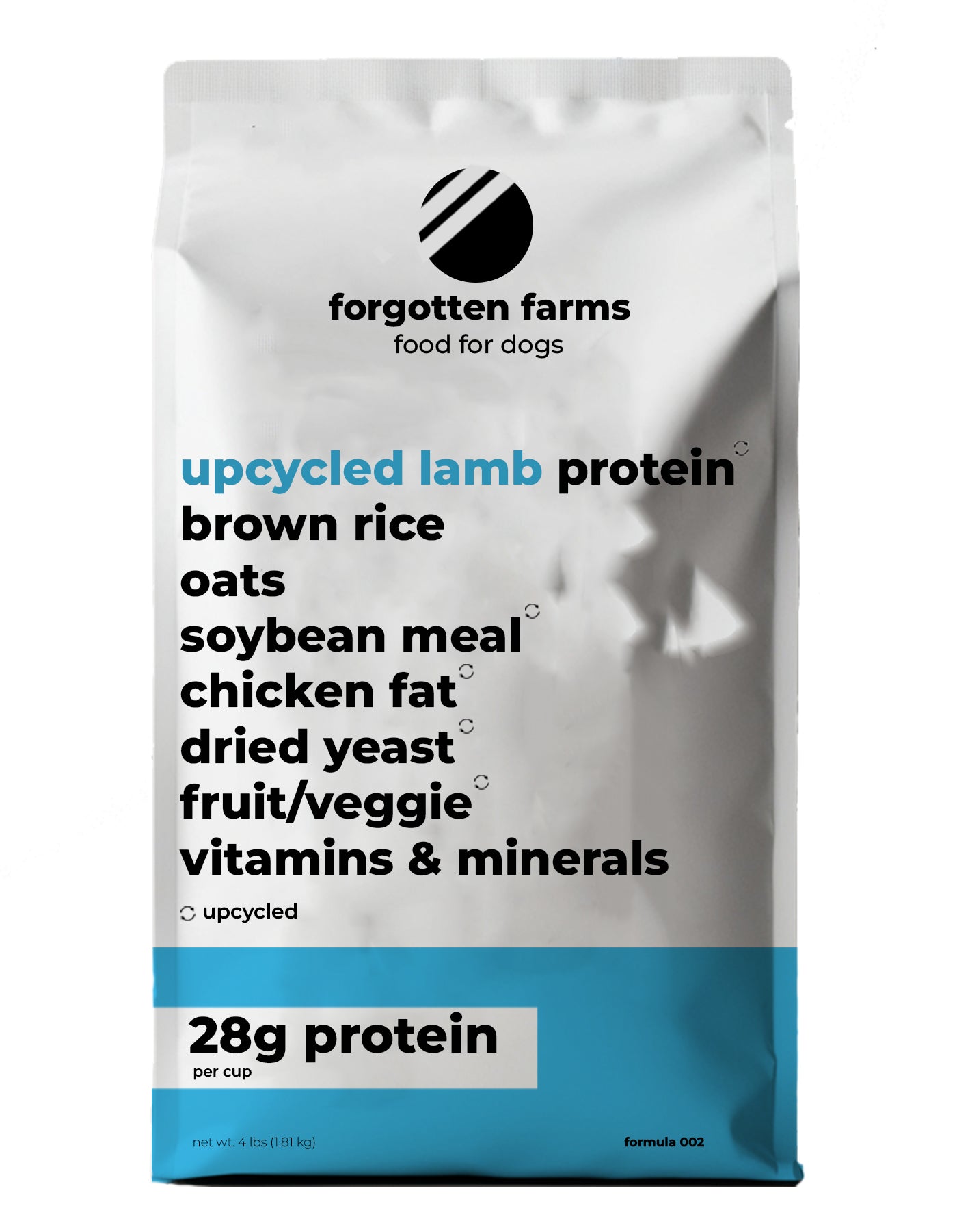 Upcycled Lamb Protein and Ancient Grains Dog food